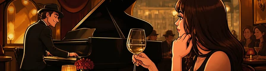 Disfruta de Noches de Piano Jazz con una Bebida en El Café de la Ópera