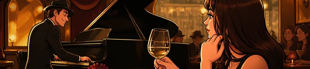 Disfruta de Noches de Piano Jazz con una Bebida en El Café de la Ópera