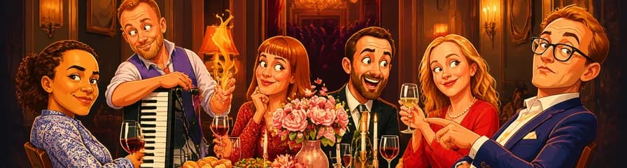 Fiesta con cena: El musical improvisado
