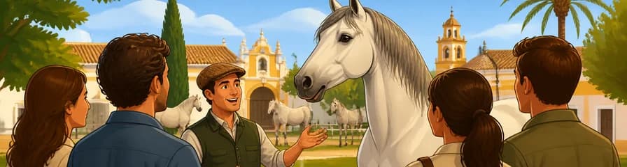 Visita privada a la Yeguada de la Cartuja: el perno cartujo