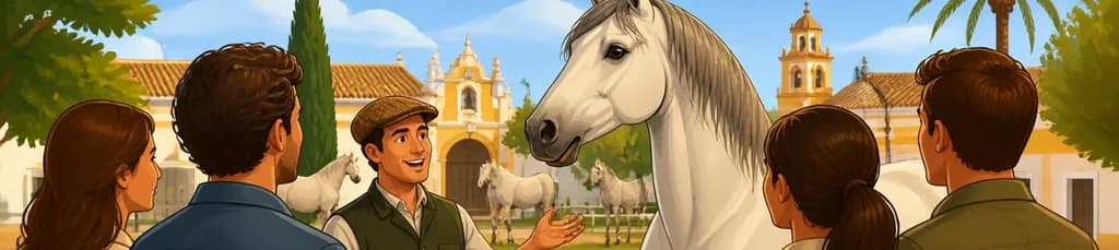 Visita privada a la Yeguada de la Cartuja: el perno cartujo