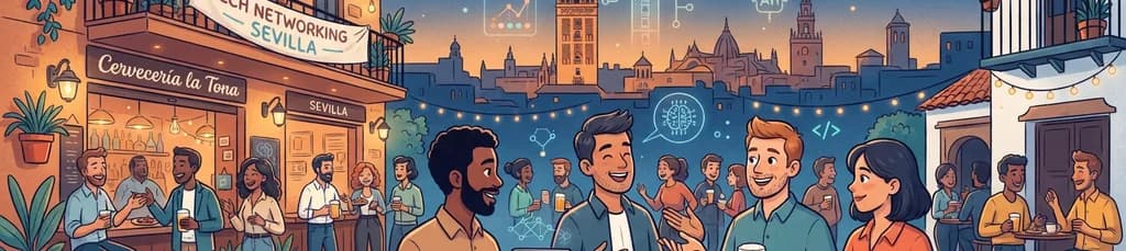 Encuentro y Networking Tecnológico en Sevilla (Tecnología, IA, Datos, IT) ✨