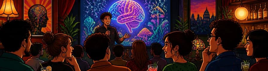Ciencia y psicodélicos con Big Questions, Cool Drinks en el Café Berlín