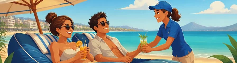 Disfrute de tumbonas VIP en la playa de Can Pastilla con NamiBlu