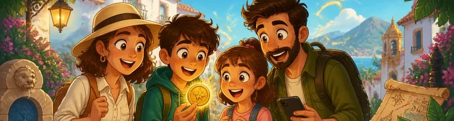 Aventura de escape al aire libre: Las monedas mágicas de Marbella