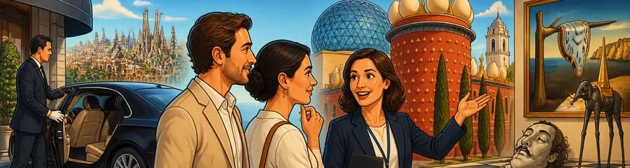 Visita privada de seis horas al Museo Dalí en Figueres, con partida desde Barcelona y recogida en su hotel