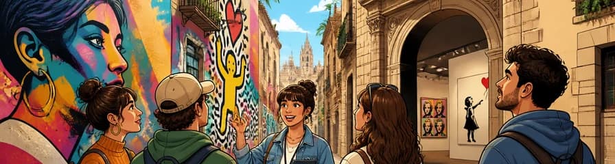Recorrido de arte urbano por Barcelona: descubre El Born y el Museo MOCO
