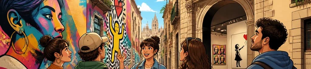 Recorrido de arte urbano por Barcelona: descubre El Born y el Museo MOCO