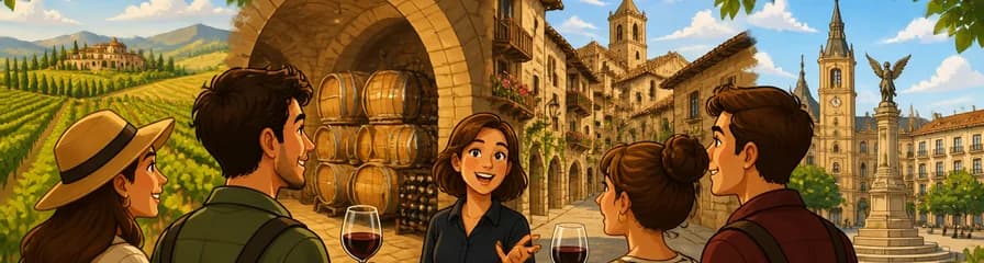 Exploración de la región vinícola de La Rioja con visita a una bodega y a Vitoria-Gasteiz