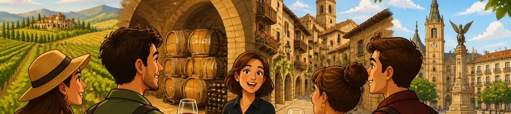 Exploración de la región vinícola de La Rioja con visita a una bodega y a Vitoria-Gasteiz