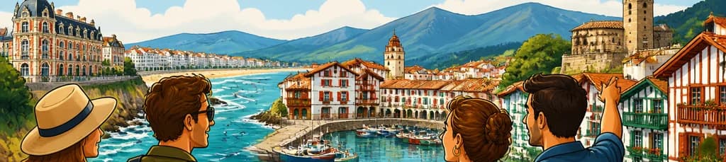Recorrido Cultural Privado: Descubriendo Biarritz, San Juan de Luz y Hondarribia