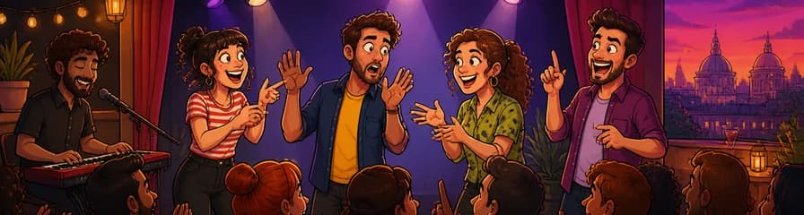 El espectáculo de improvisación "Impro Impar Show" en el Axel Hotel Madrid