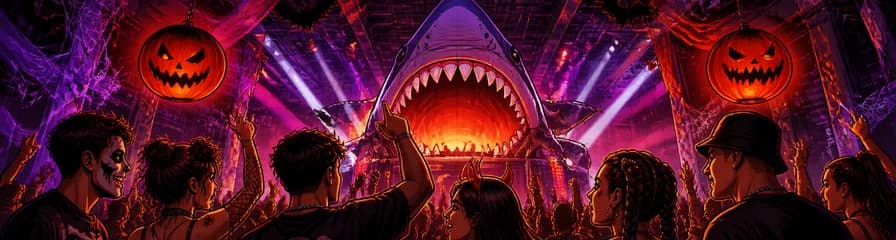 La fiesta de Halloween de SHARK en FABRIK