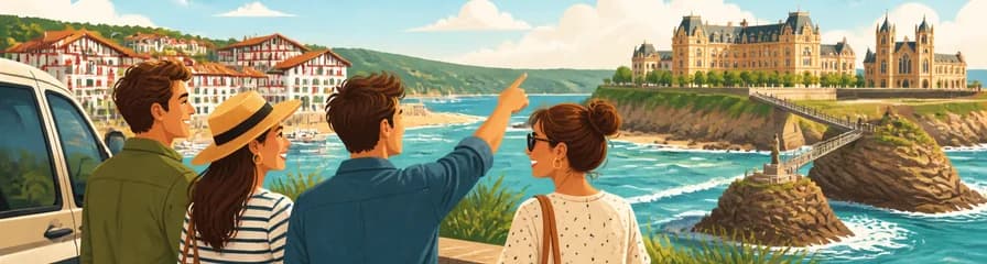 Tour privado de Biarritz y la Costa Vasca Francesa con salida desde San Sebastián