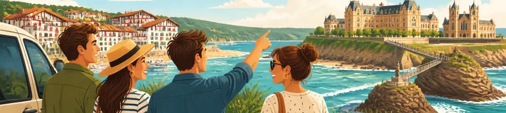 Tour privado de Biarritz y la Costa Vasca Francesa con salida desde San Sebastián