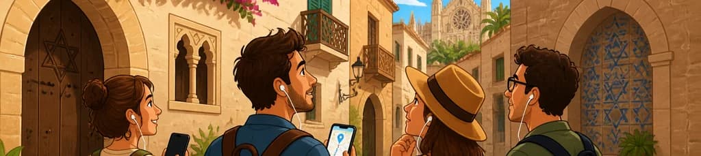 Descubre el Barrio Judío Medieval de Palma de Mallorca con Audioguía