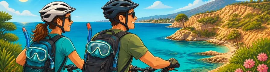 Explorando calas y playas de Alicante: snorkel en bicicleta eléctrica