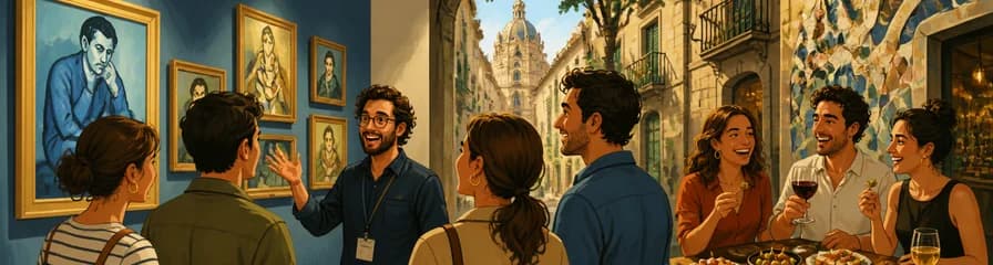 Recorrido privado a pie: Museo Picasso y tapas en el distrito artístico de Barcelona