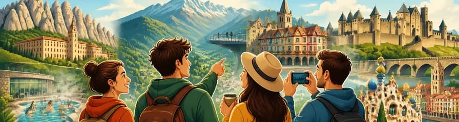 Recorrido de 3 días por España, Andorra y Francia desde Barcelona