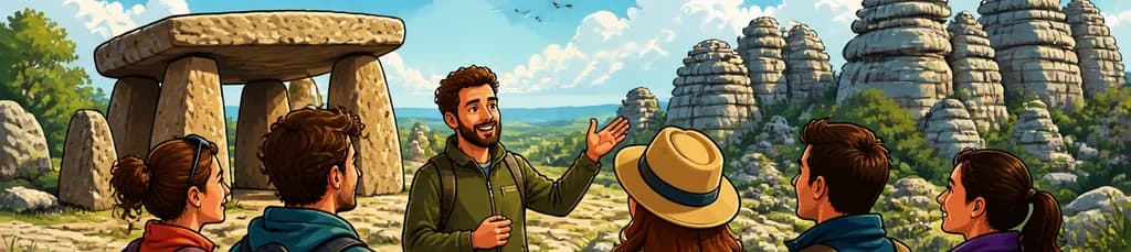 Recorrido guiado por los Dólmenes y El Torcal