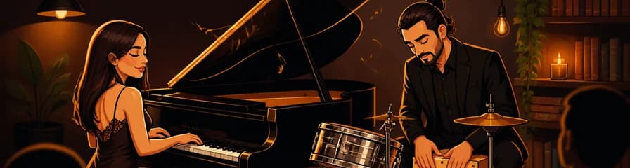 El dúo de piano y percusión Rítmica 88 en directo