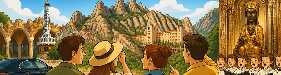 Descubre Montserrat y la obra de Gaudí en una excursión privada con recogida en el hotel