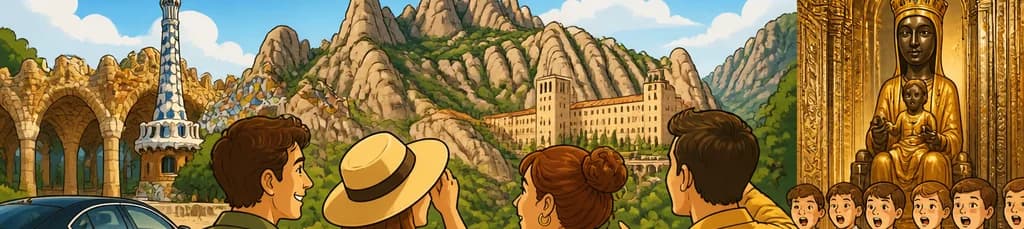 Descubre Montserrat y la obra de Gaudí en una excursión privada con recogida en el hotel