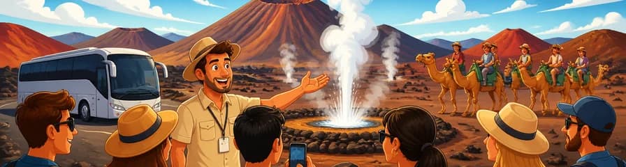 Descubre el sur de Lanzarote: Tour express al volcán Timanfaya