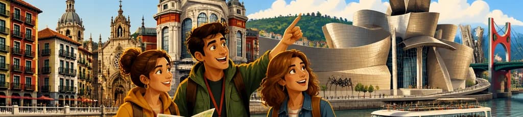 Explora el Casco Antiguo de Bilbao, el Museo Guggenheim y disfruta de un Crucero Fluvial
