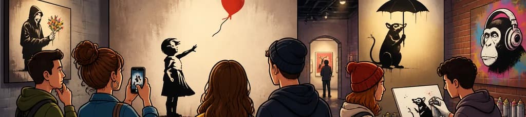 La Exposición Permanente del Museo Banksy en Barcelona
