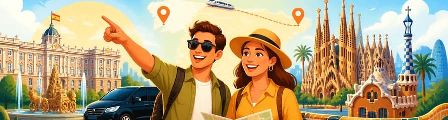Experiencia de 7 días con transporte y excursiones privadas en Madrid y Barcelona