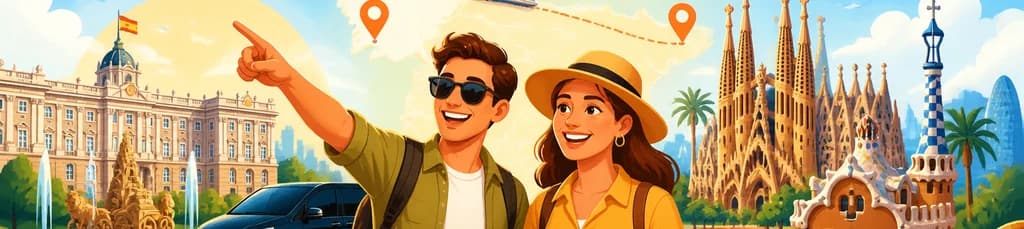 Experiencia de 7 días con transporte y excursiones privadas en Madrid y Barcelona