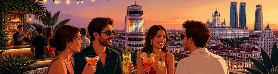 Disfruta de Cócteles y Tardeo con Vistas Panorámicas en Ella Sky Bar