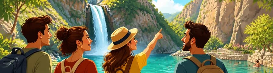 Excursión a las piscinas termales y la cascada de Montanejos desde Valencia