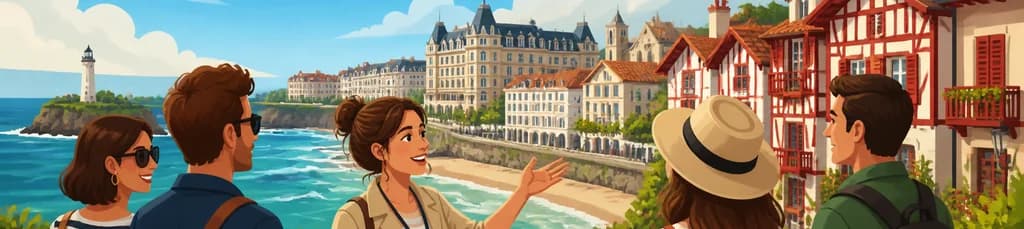 Excursión privada de medio día a Biarritz desde San Sebastián