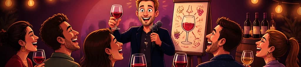 Tarjeta Regalo: An Idiot’s Guide to Wine: Comedia entre copas