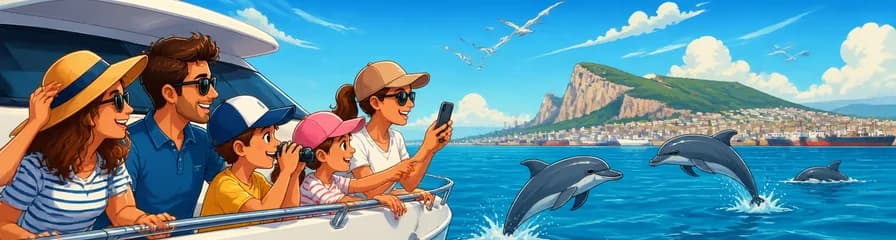 Descubre los Delfines en la Bahía de Algeciras con un Tour Privado en Yate