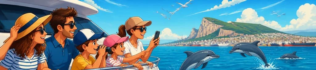 Descubre los Delfines en la Bahía de Algeciras con un Tour Privado en Yate