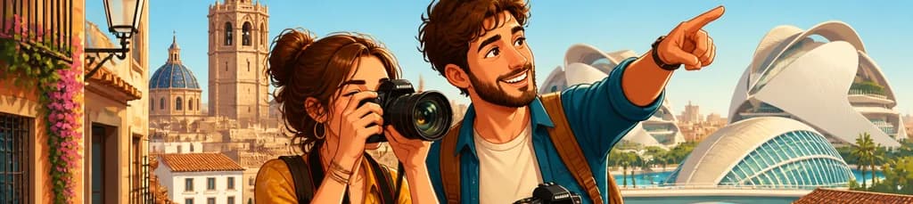 Tour privado de fotografía por los rincones más emblemáticos de Valencia con un experto local