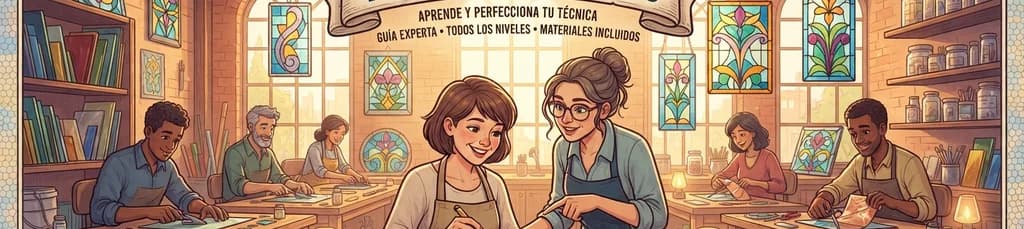 Taller continuo de creación y perfeccionamiento en vidrieras artísticas