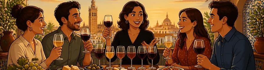 Degustación de Vinos con Maridaje en el Corazón de Sevilla
