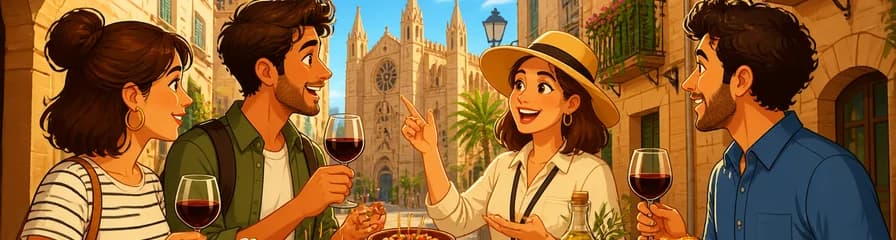 Paseo gastronómico por el casco antiguo de Palma: vino y tapas