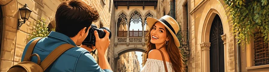 Captura la magia del Barrio Gótico de Barcelona con una sesión de fotos profesional