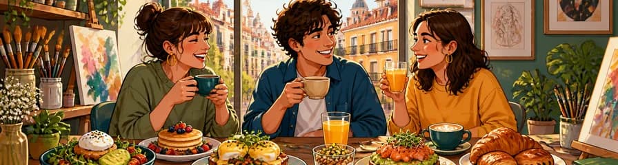 Experiencia de brunch en Hartem Bar, Madrid