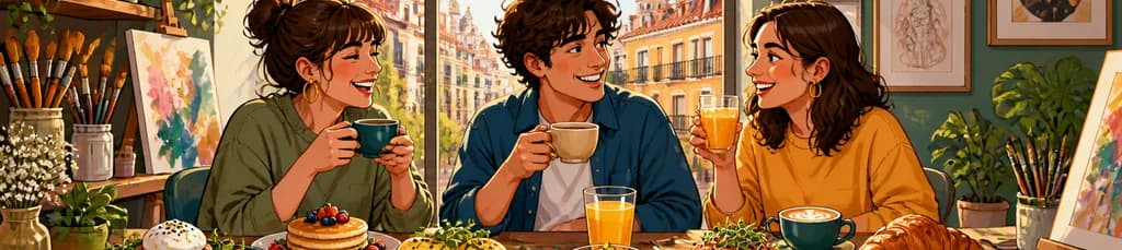 Experiencia de brunch en Hartem Bar, Madrid