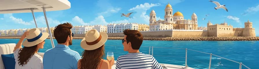 Travesía marítima privada por la Bahía de Cádiz