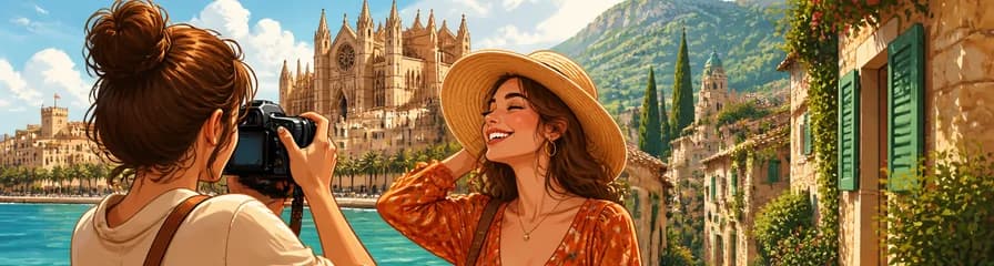 Sesión fotográfica privada en el Casco Antiguo de Palma y Valldemossa