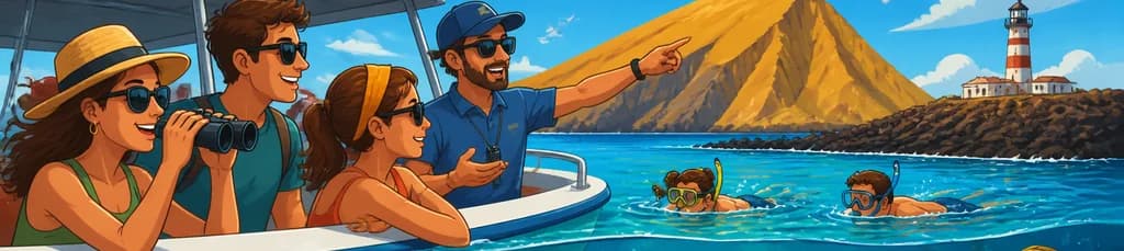 Aventura Eco-Turística en el Sur de Tenerife: Snorkel y Baño Incorporados