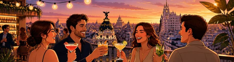 Vive la experiencia de un cóctel en La Catorce Sky Bar