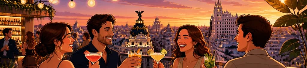 Vive la experiencia de un cóctel en La Catorce Sky Bar